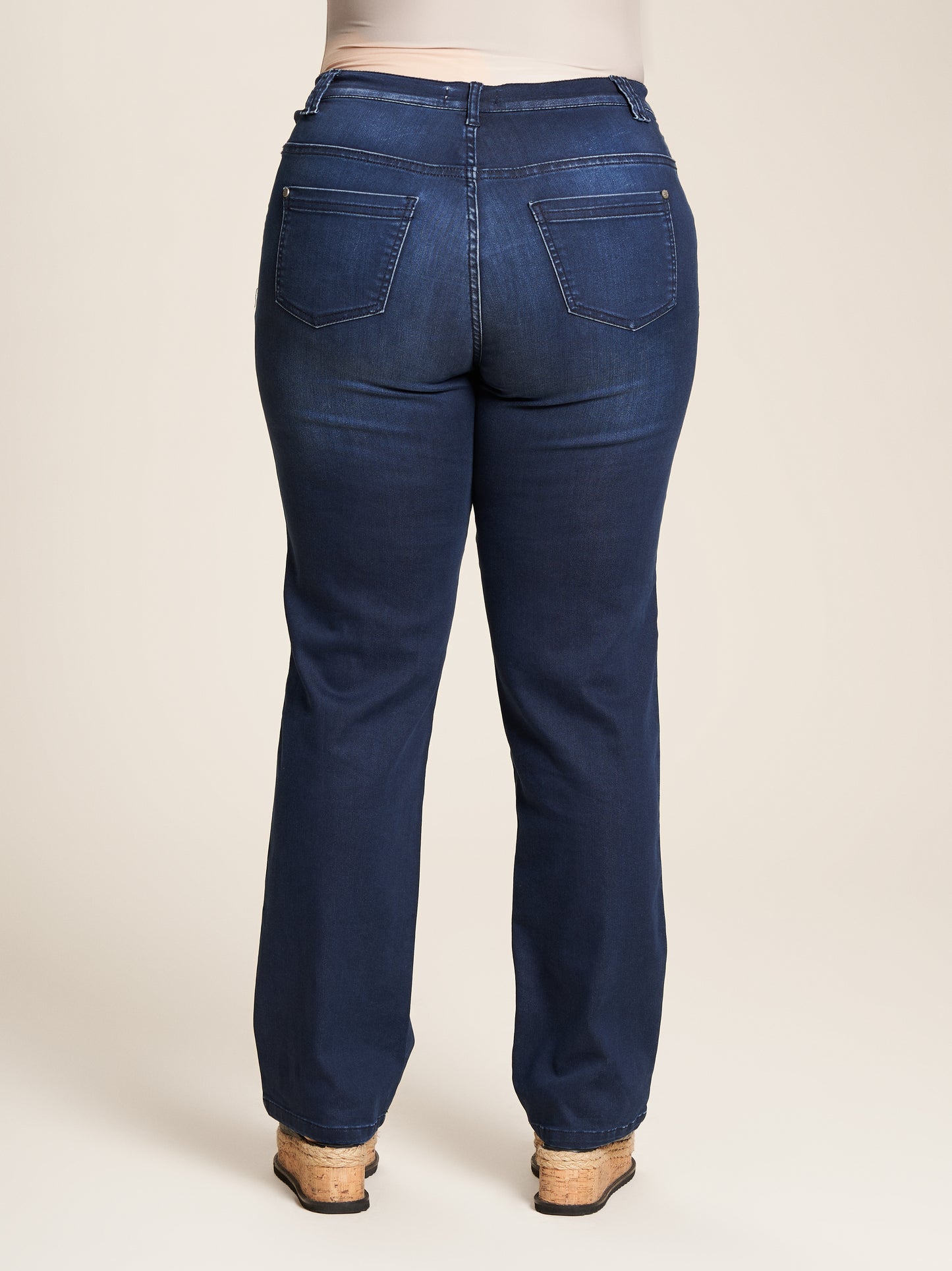 Studio Mørkeblå Denim Jeans fra STUDIO CLOTHING Pants Dark Blue Carmen Length 30"