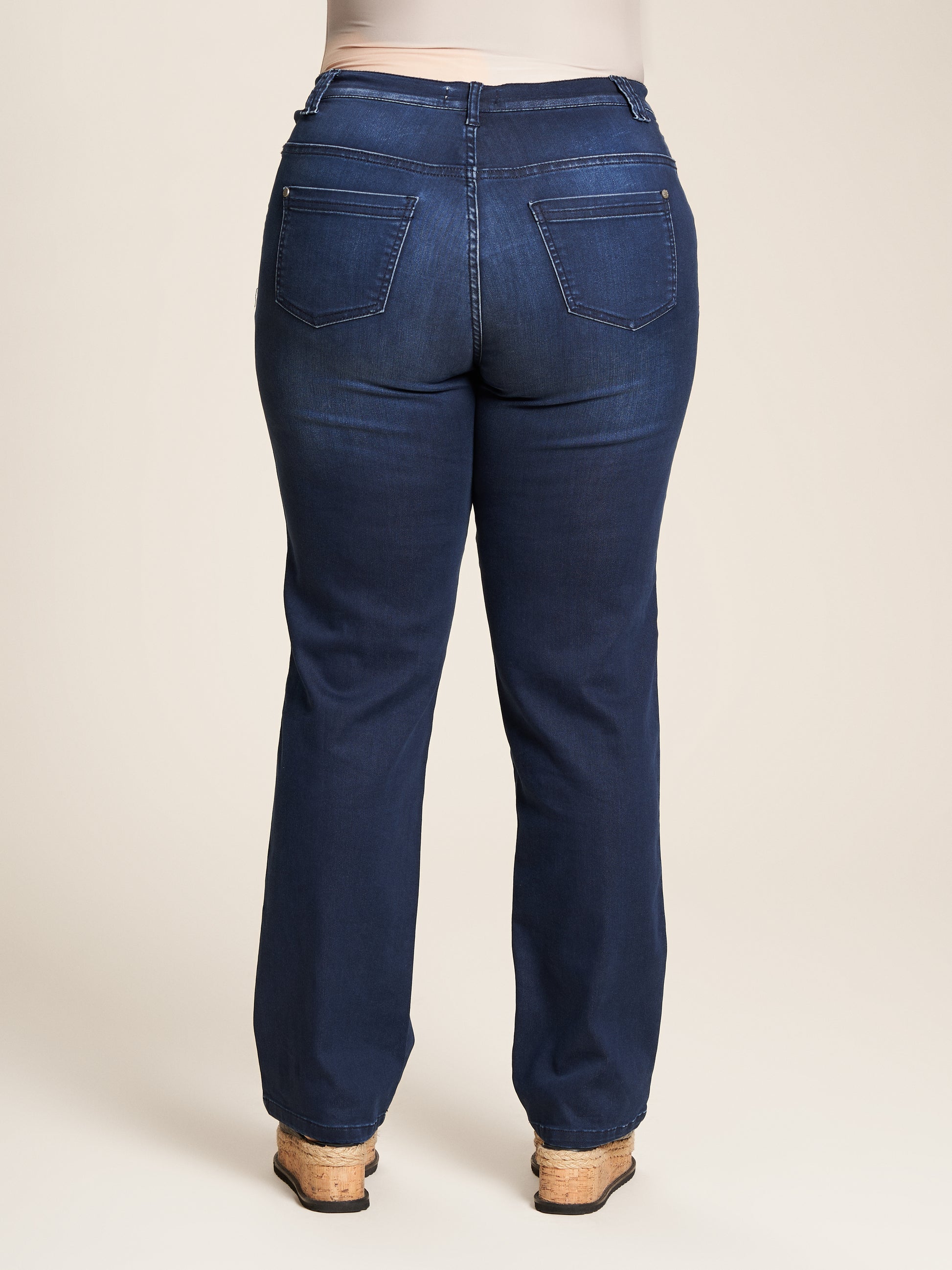 Studio Mørkeblå Denim Jeans fra STUDIO CLOTHING Pants Dark Blue Carmen Length 30"