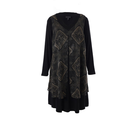 Studio SÅsa Dress Dress Black/Gold