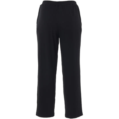 Studio SAlbine Rib staight leg trousers Trousers Black
