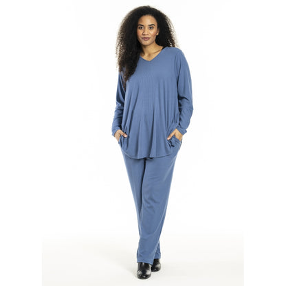 Studio SAlbine Rib staight leg trousers Trousers