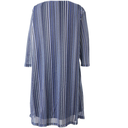 Studio SAstrid Dress Dress Blue knit stripes