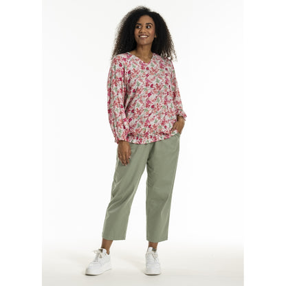 Studio SAugusta Blouse Blouse Red/green flowers