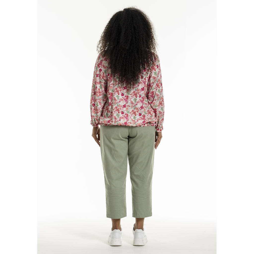 Studio SAugusta Blouse Blouse Red/green flowers