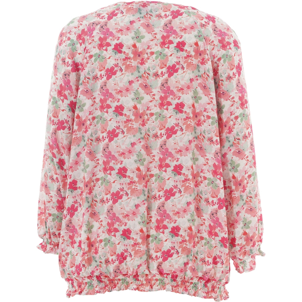 Studio SAugusta Blouse Blouse Red/green flowers