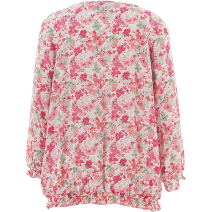 Studio SAugusta Blouse Blouse Red/green flowers