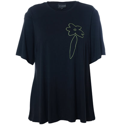 Studio SBella T-Shirt with print T-Shirt Black with Green