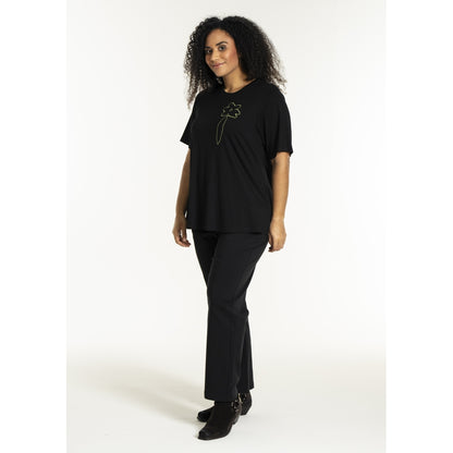 Studio SBella T-Shirt with print T-Shirt Black with Green