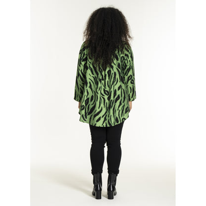 Studio SBerit Blouse Blouse Black green clouds