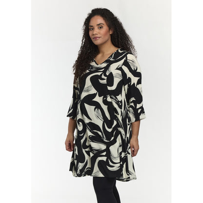 Studio SBirgitte Dress Dress Black with white design