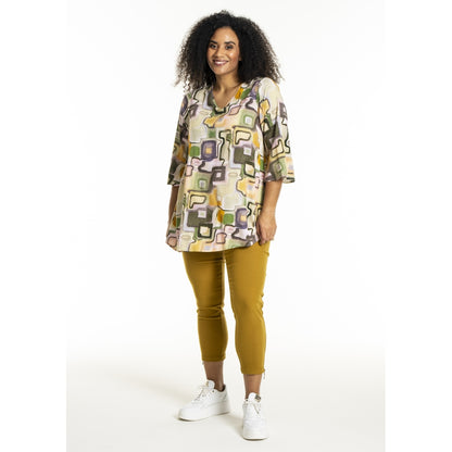 Studio SCamilla Tunic Tunic Mix pattern green print