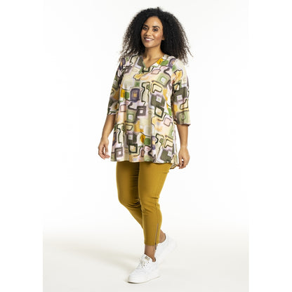 Studio SCamilla Tunic Tunic Mix pattern green print