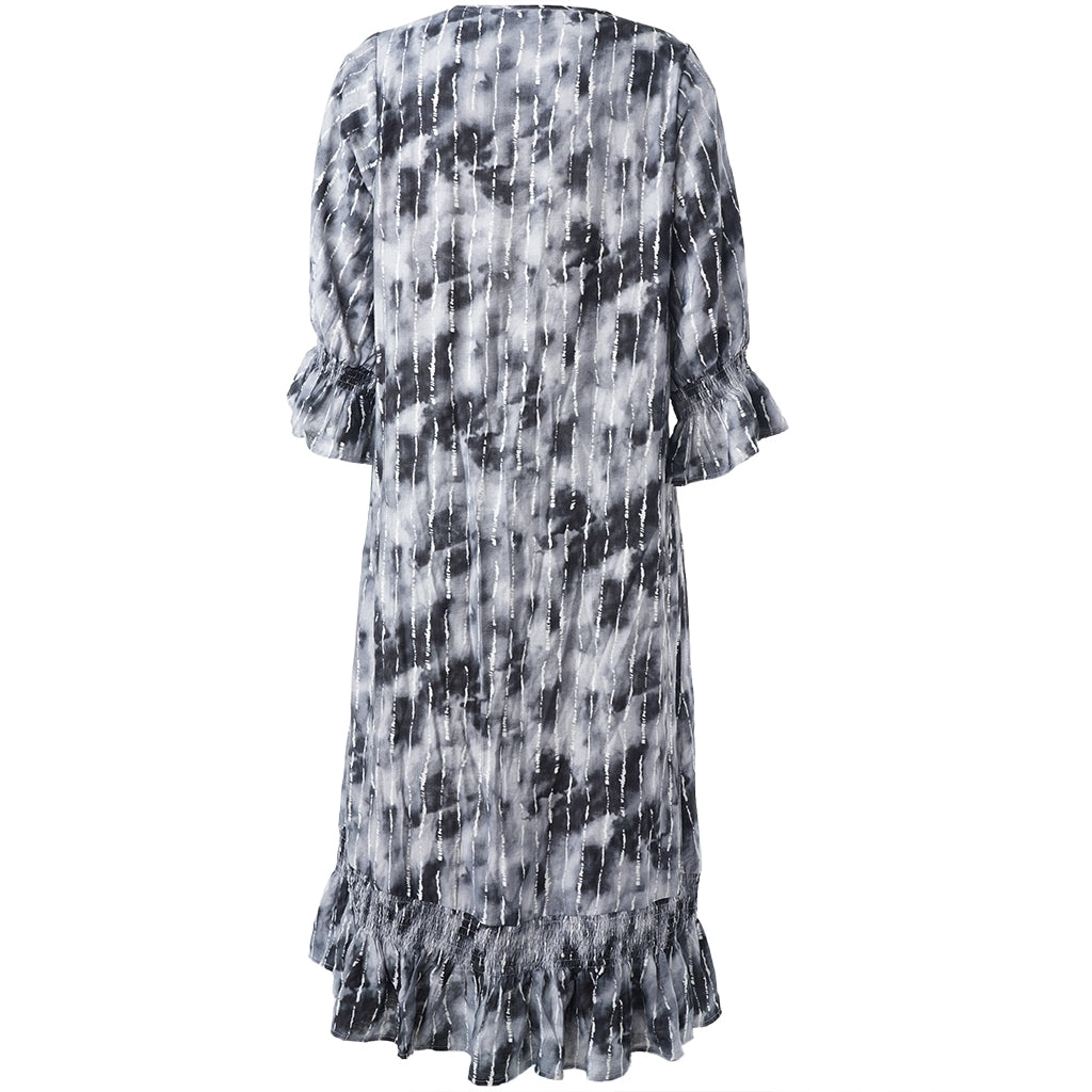 Studio SClara Dress Dress Black grey batik