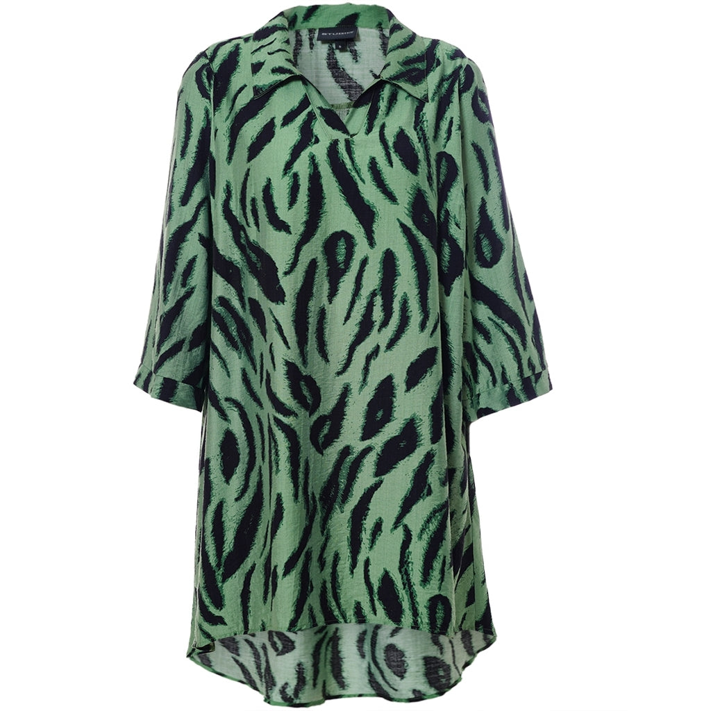 Studio SEbru Tunic Tunic Black green clouds