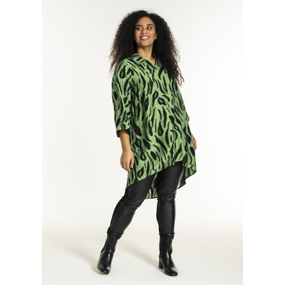 Studio SEbru Tunic Tunic Black green clouds
