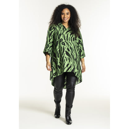 Studio SEbru Tunic Tunic Black green clouds