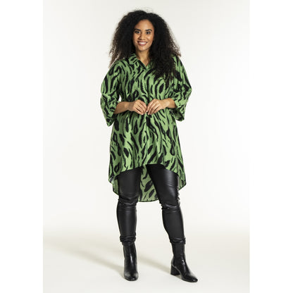 Studio SEbru Tunic Tunic Black green clouds