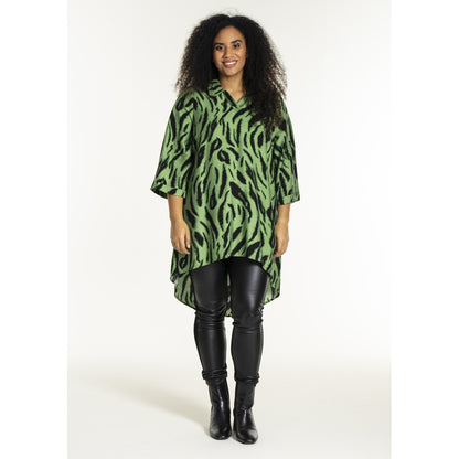 Studio SEbru Tunic Tunic Black green clouds