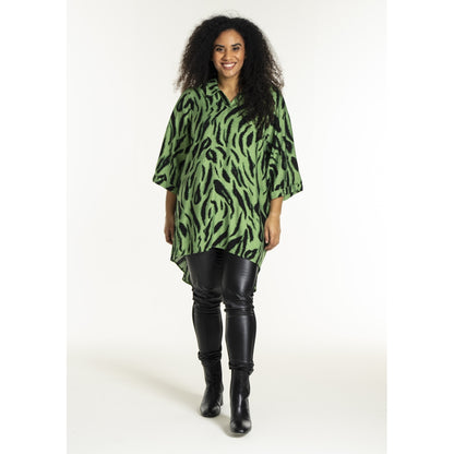 Studio SEbru Tunic Tunic Black green clouds