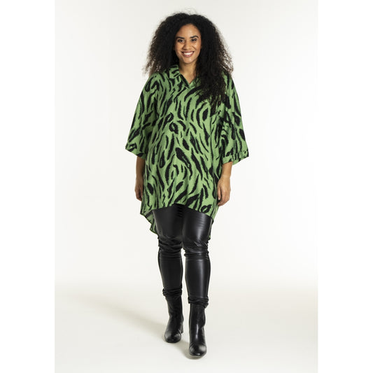 Studio SEbru Tunic Tunic Black green clouds