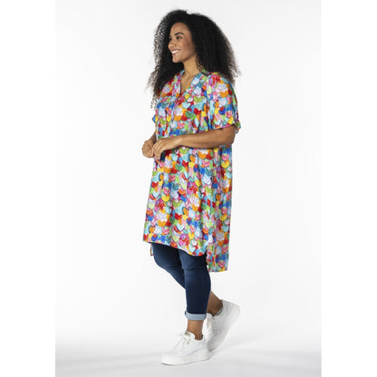 Studio SElma Shirt new sleeve Shirt Colorfull Flowers