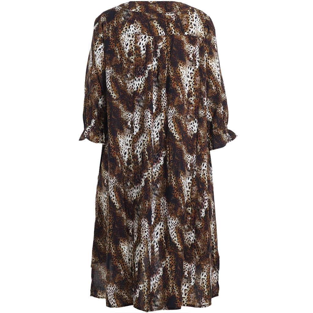 Studio SElma Tunic Tunic Brown Leoprint