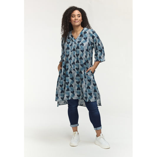 Studio SElma Tunic Tunic Navy hearts