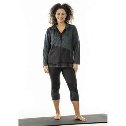 Studio SFitness Capri Capri Black with dusty green