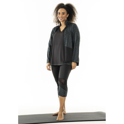 Studio SFitness Capri Capri Black with dusty green