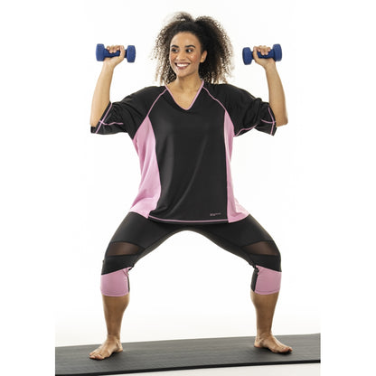 Studio SFitness Capri Capri Black with dusty rosa