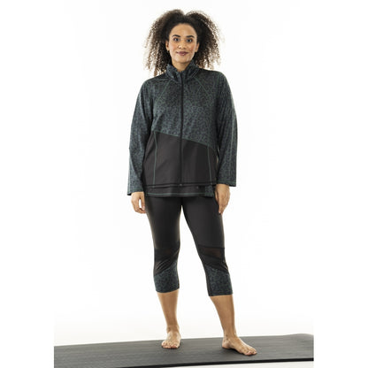 Studio SFitness Jacket Jacket Black with dusty green