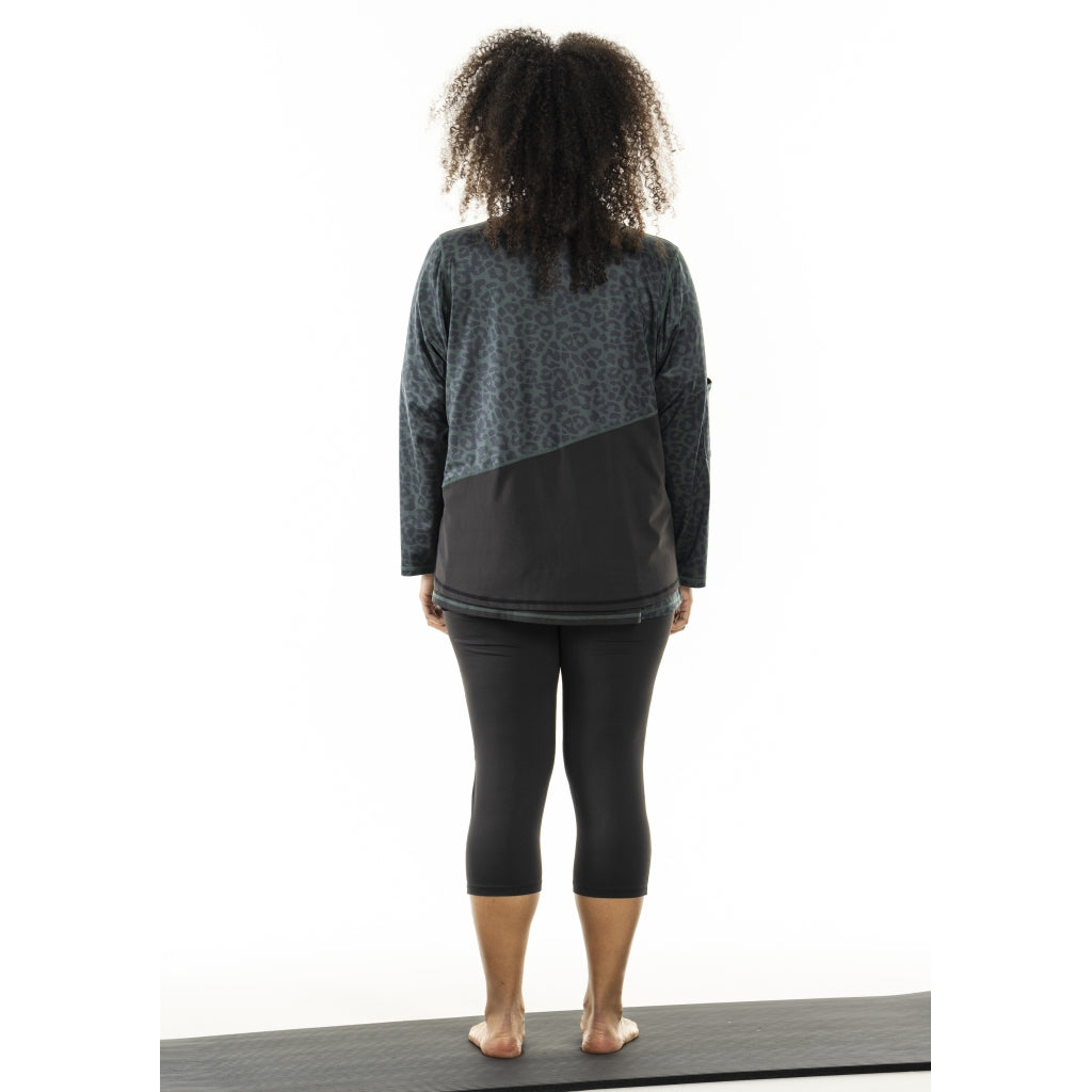 Studio SFitness Jacket Jacket Black with dusty green