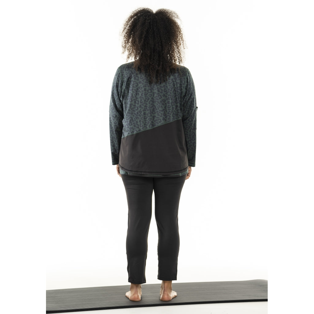 Studio SFitness Jacket Jacket Black with dusty green