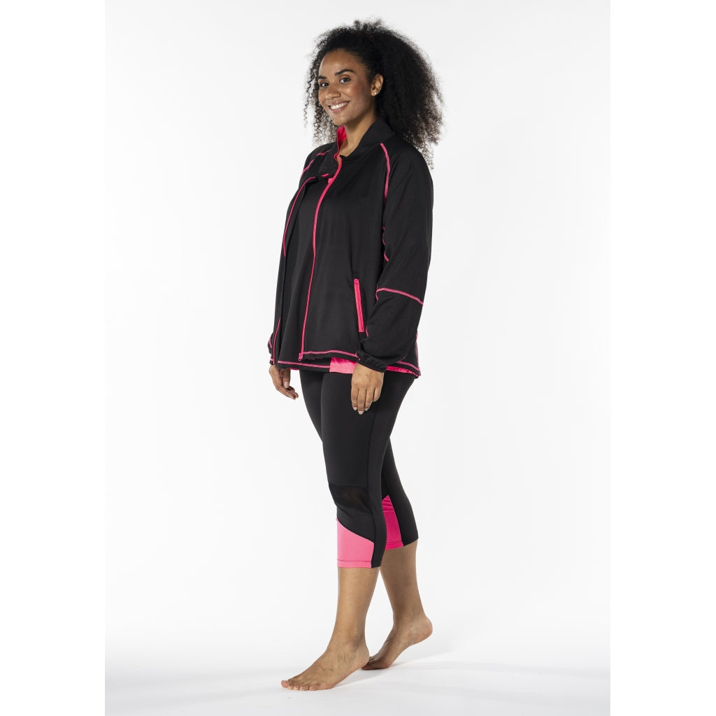 Studio SFitness Jacket Jacket Black with Pink