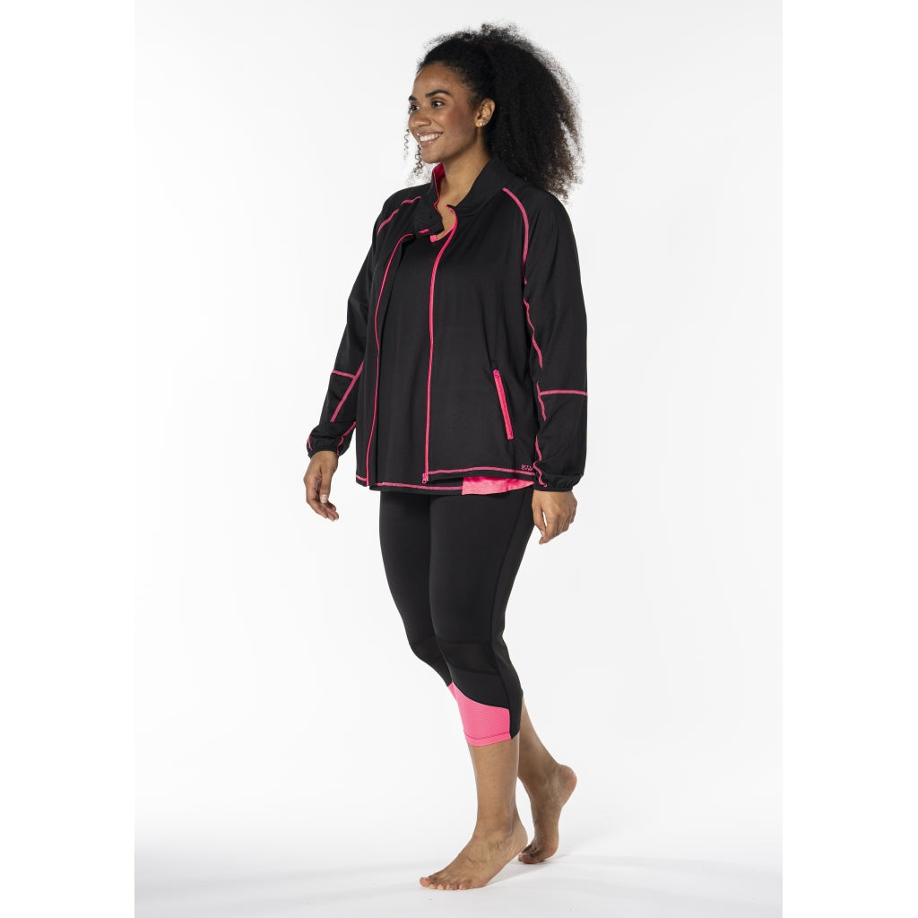 Studio SFitness Jacket Jacket Black with Pink