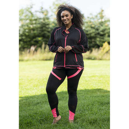 Studio SFitness Jacket Jacket Black with Pink