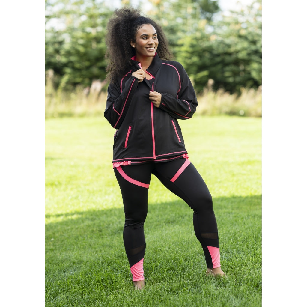 Studio SFitness Jacket Jacket Black with Pink