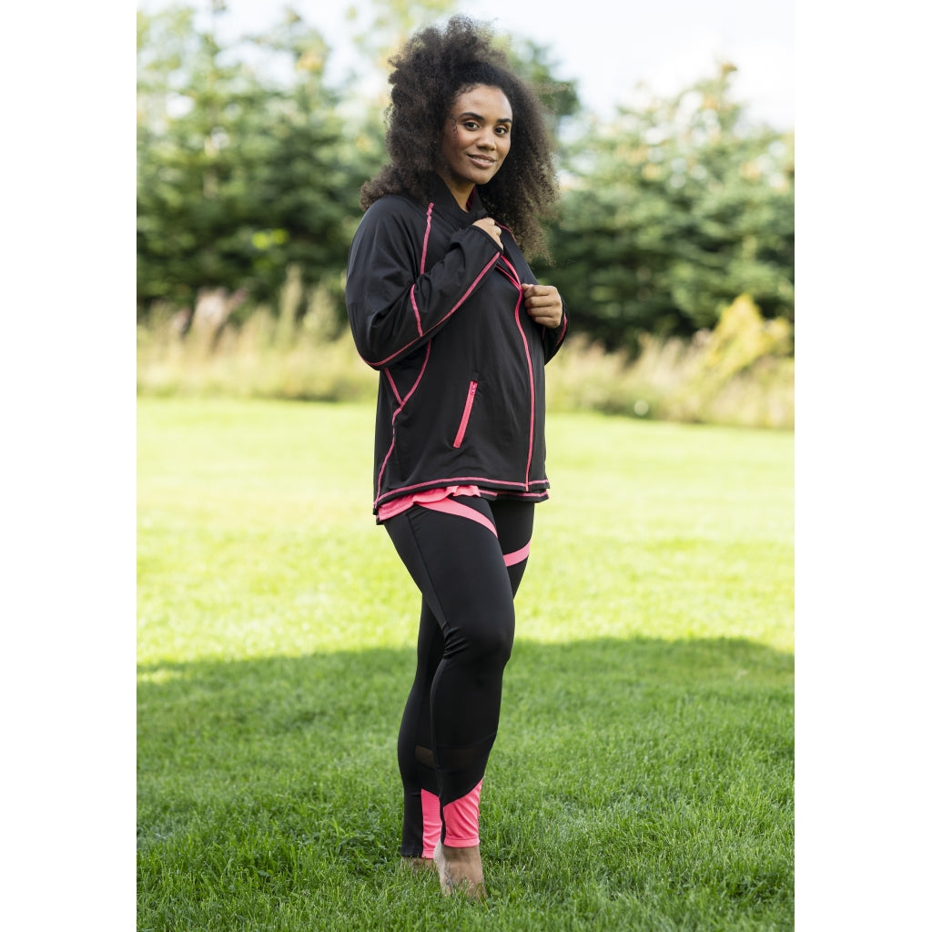 Studio SFitness Jacket Jacket Black with Pink
