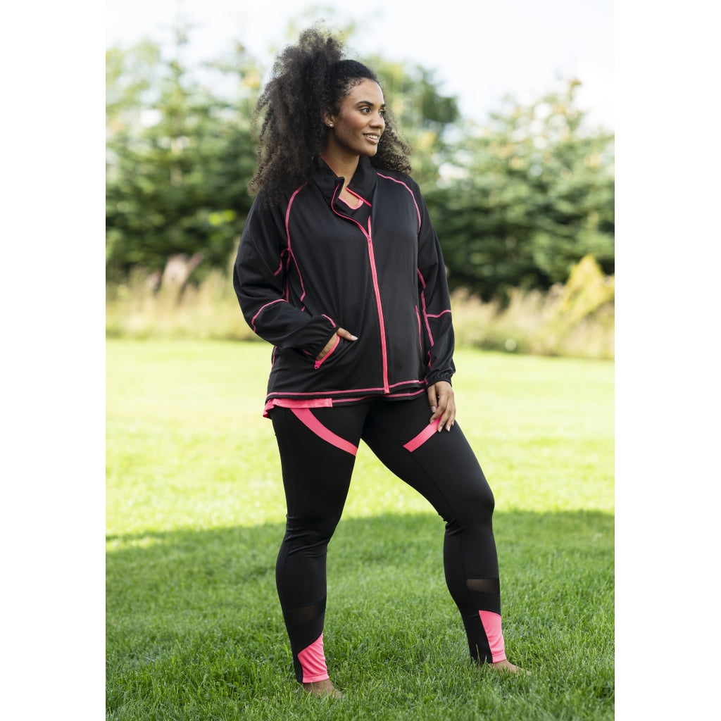 Studio SFitness Jacket Jacket Black with Pink