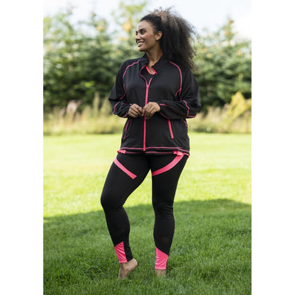 Studio SFitness Jacket Jacket Black with Pink