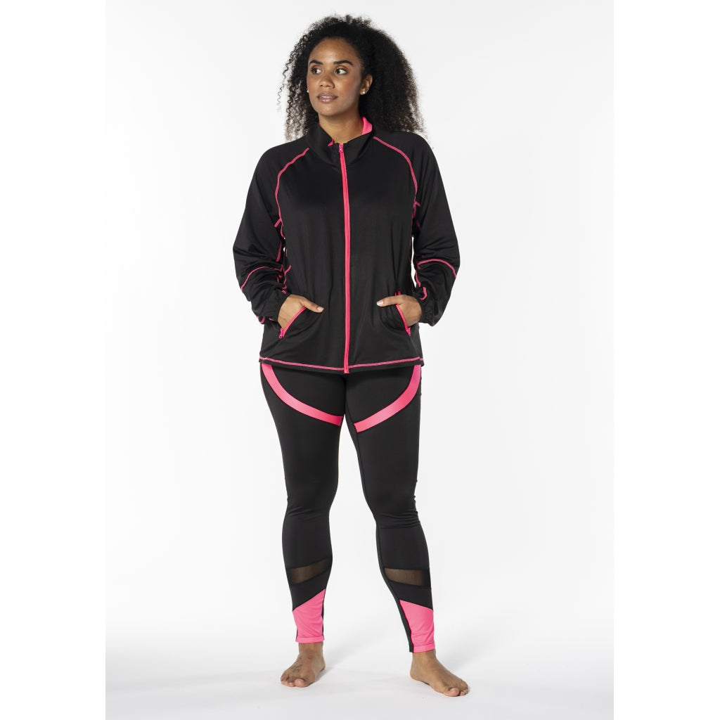 Studio SFitness Jacket Jacket Black with Pink
