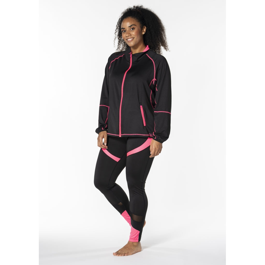 Studio SFitness Jacket Jacket Black with Pink