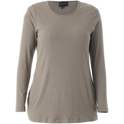 Studio SFlo rib blouse Blouse Green