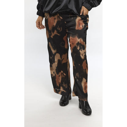 Studio SFylla Trousers Trousers Black with brown shades
