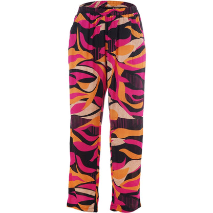 Studio SGry Trousers Trousers Black pink and orange stripes