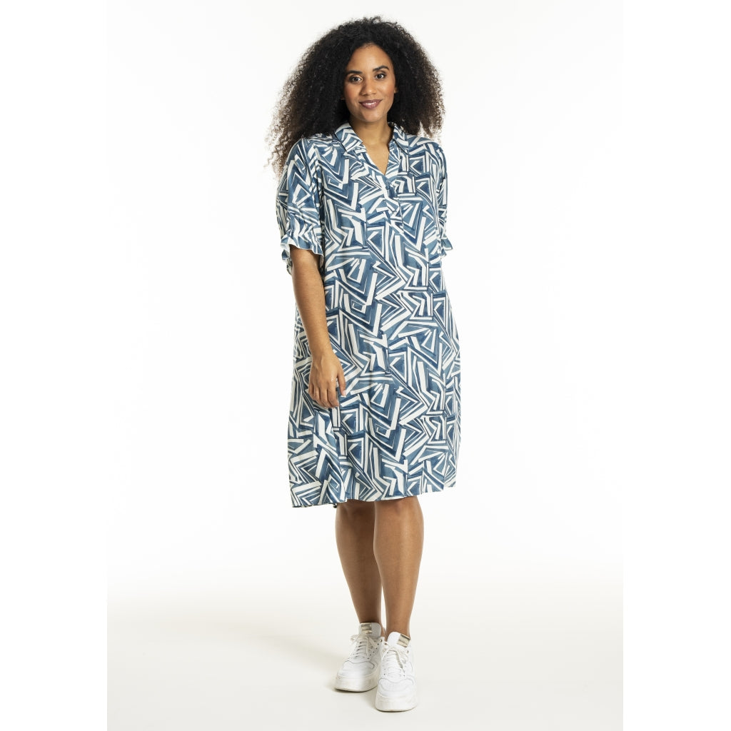 Studio SGunda Dress Dress Blue offwhite print
