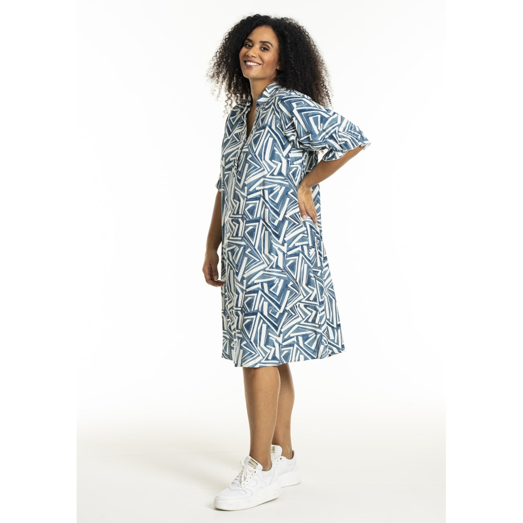 Studio SGunda Dress Dress Blue offwhite print