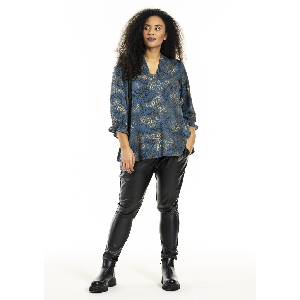 Studio SHasel Fake leather pants Pants Black