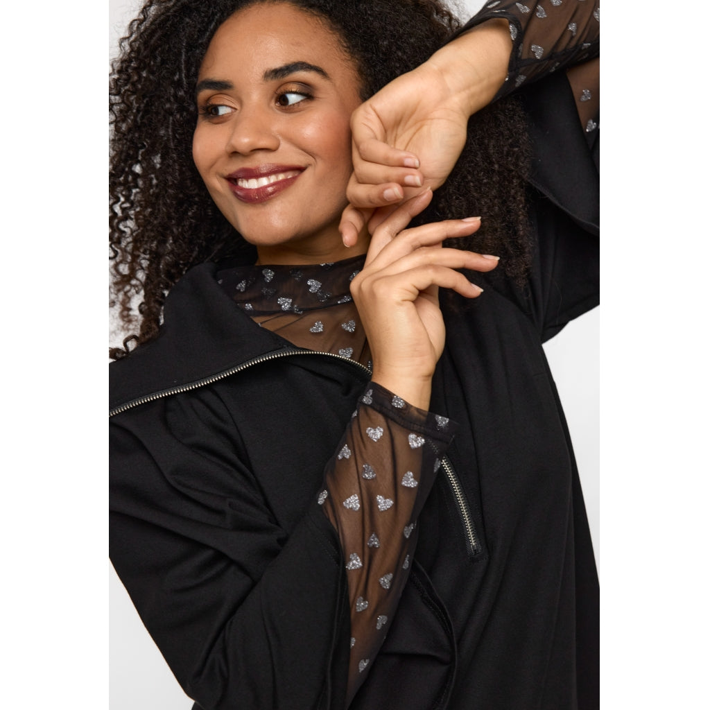 Studio SHelga dress with mesh skirt Dress Black