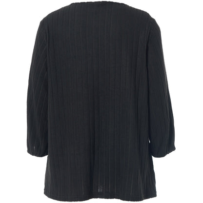 Studio SIlana Knitted Blouse Blouse Black